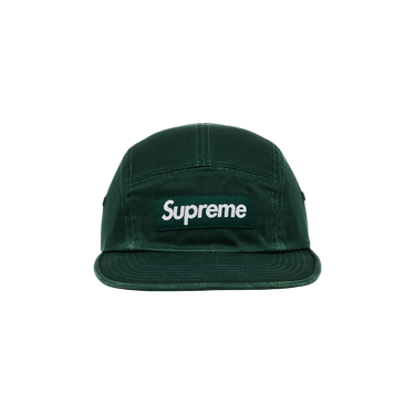 Buy Supreme Washed Chino Twill Camp Cap 'Pine' - FW25H39 PINE | GOAT