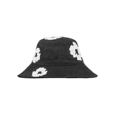 Buy Denim Tears Denim Cotton Wreath Bucket Hat 'Washed Black
