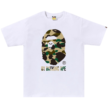 BAPE 1st Camo By Bathing Ape Tee 'White/Yellow'
