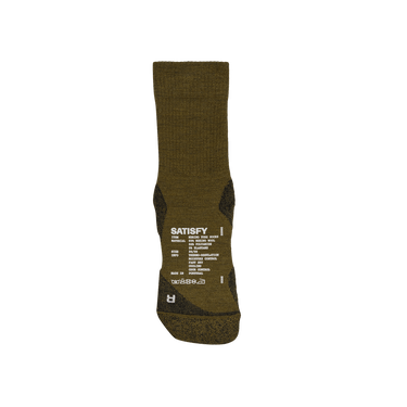 SATISFY Merino Nylon Tube Socks 'Dark Olive'