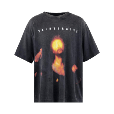 Buy SAINT Mxxxxxx Saint Praise Short-Sleeve Tee 'Black' - SM HR8