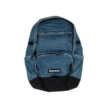 【新品】Supreme Denim Backpack washed indigo Supreme Denim Backpack Washed Indigo – shoegamemanila