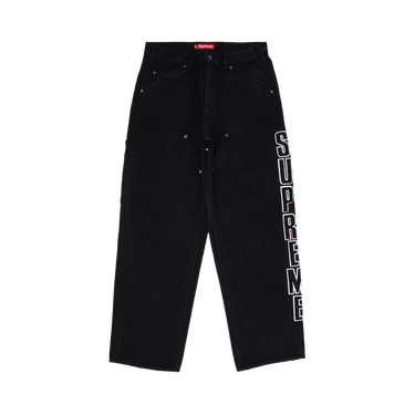 Buy Supreme Reflective Double Knee Pant 'Black' - FW25P79 BLACK | GOAT