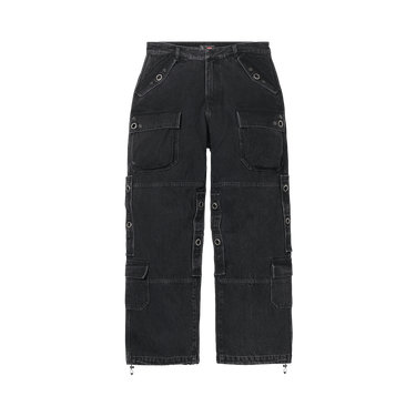 Buy Supreme x Y's Denim Utility Pant 'Washed Black' - FW25P67