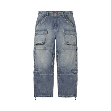 Buy Supreme x Y's Denim Utility Pant 'Washed Blue' - FW25P67