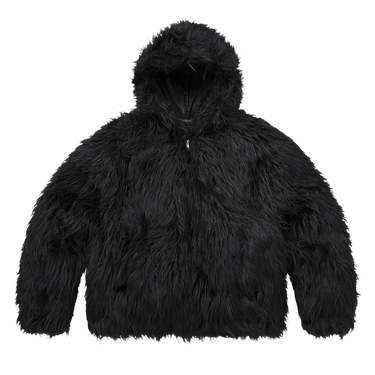 Supreme x Y’s Faux Fur Windstopper Hooded Bomber Jacket 'Black'