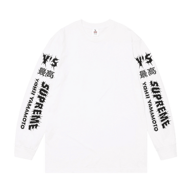 Buy Supreme x Y's Long-Sleeve Tee 'White' - FW25T2 WHITE | GOAT