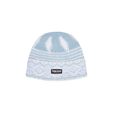 Buy Supreme Diamond Beanie 'Light Blue' - FW25BN30 LIGHT BLUE | GOAT