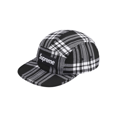 Buy Supreme Lochcarron Camp Cap 'Black' - FW25H78 BLACK | GOAT