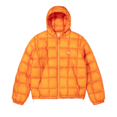 Buy Stussy Midweight Hooded Puffer 'Orange' - 115856 ORAN | GOAT