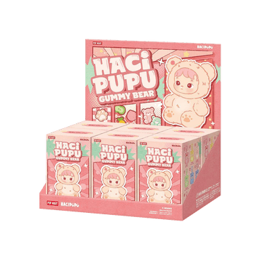 HACI PUPU GUMMY BEAR アソートボックス Buy Pop Mart HACIPUPU Gummy Bear Series Vinyl Plush Pendant