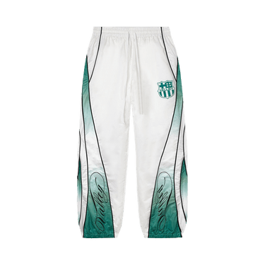 Vale Forever Action Track Pants 'White/Ombre/Green'