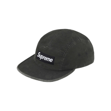 Buy Supreme 2-Tone Moleskin Camp Cap 'Black' - FW25H56 BLACK