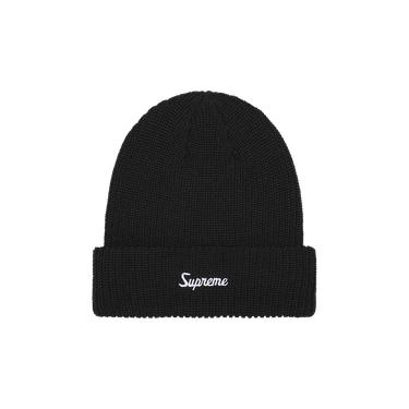 Buy Supreme Loose Gauge Beanie 'Black' - FW25BN25 BLACK | GOAT UK