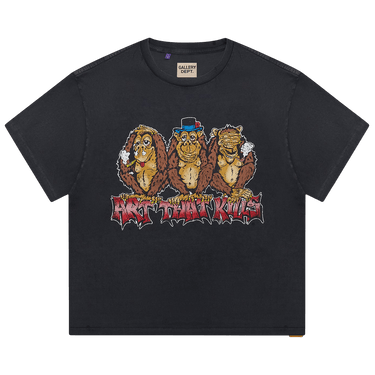 Gallery Dept. See No Evil Tee 'Vintage Black'