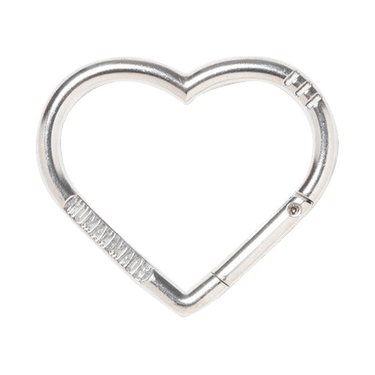 Human Made Heart Carabiner 'Silver'