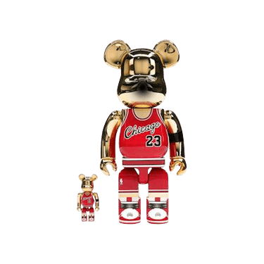 Buy BE@RBRICK Michael Jordan 1985 Rookie Jersey 100% & 400% Set