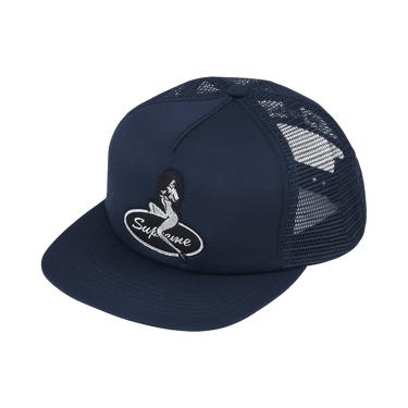 Buy Supreme Pinup Mesh Back 5-Panel 'Navy' - FW25H60 NAVY | GOAT