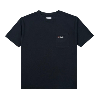 Rhude Moonlight Wolf Pocket Tee 'Vintage Black'