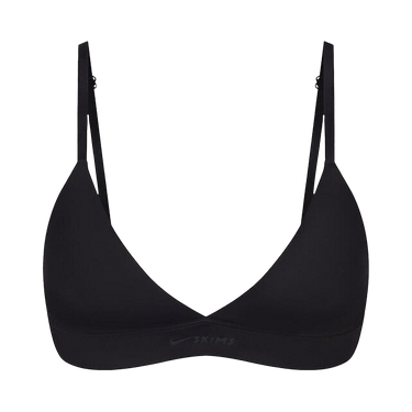 NikeSKIMS Shine Triangle Bra 'Obsidian'