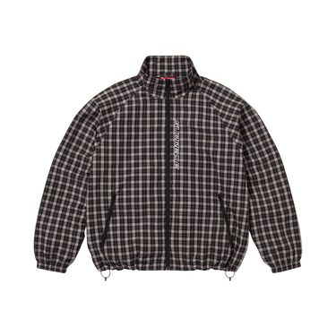 ジャケット・アウター Supreme Plaid Track Jacket Black / S Supreme Plaid Track Jacket Black Men's - FW25 - US