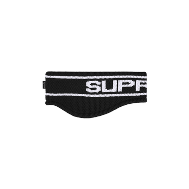 Buy Supreme Contrast Logo Headband 'Black' - FW25BN50 BLACK | GOAT CA