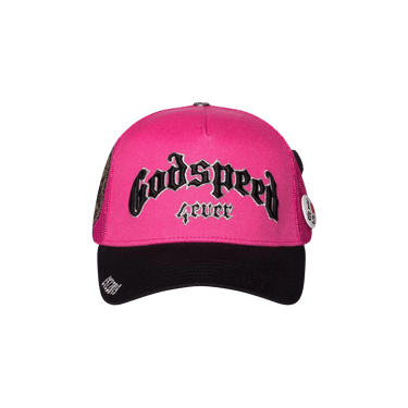Godspeed Forever Trucker Hat 'Pink/Black'