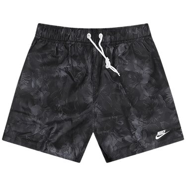 Nike Club Flow Shorts 'Black/White'