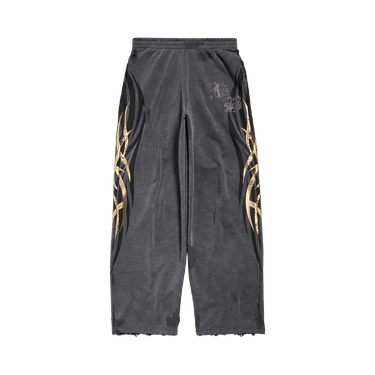 Balenciaga Baggy Sweatpants 'Super Faded Wash Black'