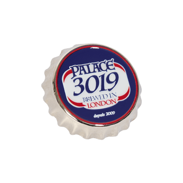 Palace Savoir-Faire Pin Badge 'Blue/Red'