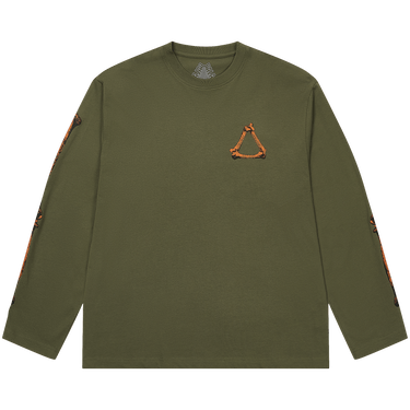 Buy Palace Tri-Bone Long-Sleeve 'The Deep Green' - P29LS031 | GOAT