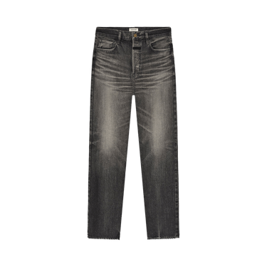 Buy Fear of God Straight 5 Pocket Jean 'Rinsed Black' - FG25FW45