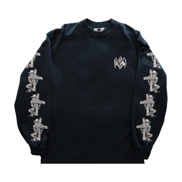 Warren Lotas Frozen Hell Long Sleeve T-Shirt 'Black'