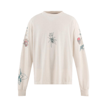 Buy SAINT Mxxxxxx x Dr. Woo Tattoo Long-Sleeve Tee 'White' - SM