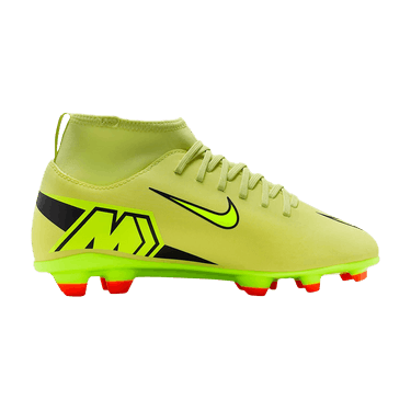 Nike Zoom Mercurial Superfly 10 Club MG GS 'Limelight Hyper Crimson'