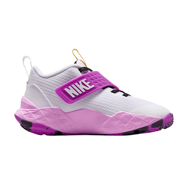 Nike Team Hustle D 12 PS 'White Vivid Purple'