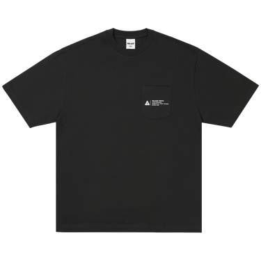 Palace Shop Locator Pocket T-Shirt 'Black'