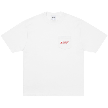 Palace Shop Locator Pocket T-Shirt 'White'