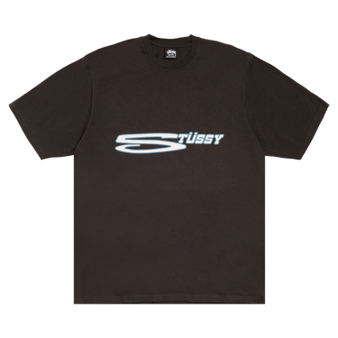 Stussy Stretch Tee Pigment Dyed 'Faded Black'