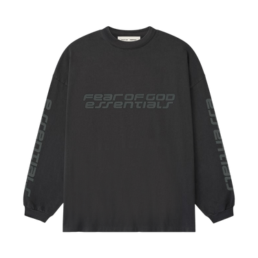 Fear of God Essentials 90's Long-Sleeve Tee 'Vintage Black'