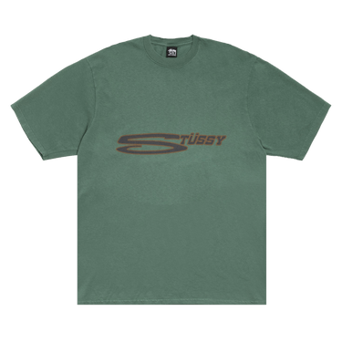 Stussy Stretch Tee Pigment Dyed 'Pine'