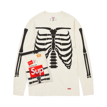 Buy Supreme x Hanes Bones Thermal Crew (1 Pack) 'Natural