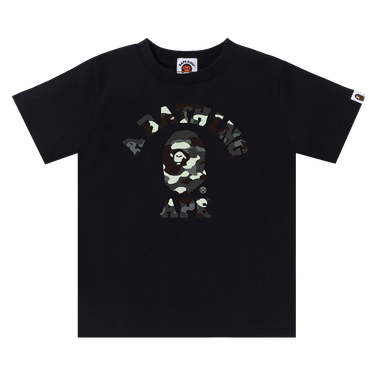BAPE Kids City Camo College Tee 'Black'