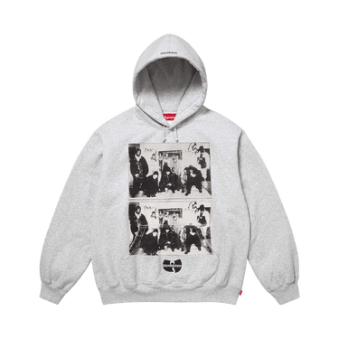 新品Supreme Wu-Tang Clan Hooded Sweatshirt Buy Supreme x Wu-Tang Clan Hooded Sweatshirt 'Ash Grey' - FW25SW26