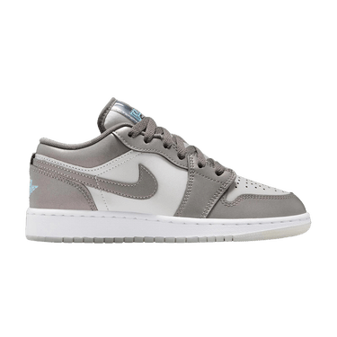 Air Jordan 1 Low SE GS 'Pewter Photon Dust Blue Chill'