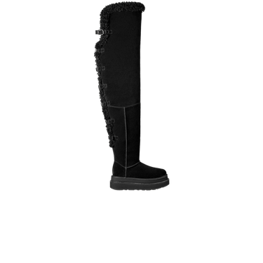 Buy Sacai x UGG Wmns Thigh High Boot 'Black' - 1175215 BLK | GOAT
