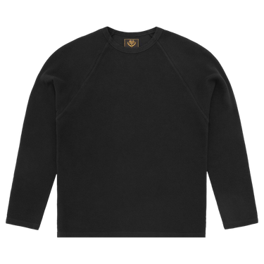 Buy Corteiz Star Raglan Waffle Thermal 'Black' - CRTZ0336 001 | GOAT