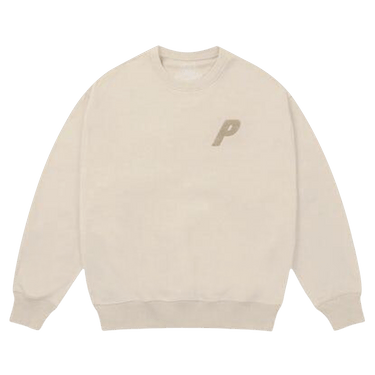 Buy Palace P3 Chain Puff Crew 'Stoney Grey' - P29CW013 | GOAT