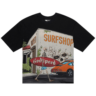 Godspeed Surf Shop Tee 'Black'