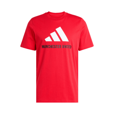 Adidas Manchester United Seasonal Graphic Tee 'Mufc Red'